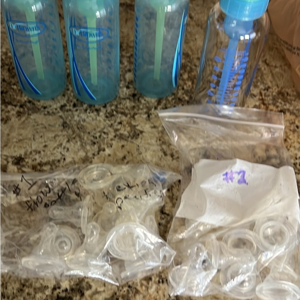 Dr. Brown's Blue Baby Bottles Set